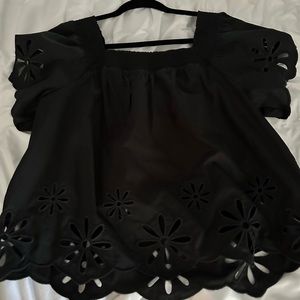 Rails Sonora top size L brand new never worn, black, eyelet detail on bottom